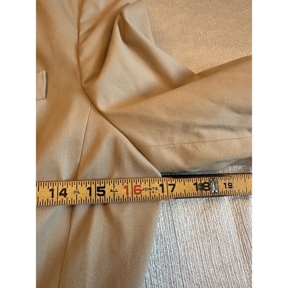 NWT Talbots Khaki Brown All Season Blazer Jacket The‎ Kate Fit Curvy Sz 6P - Picture 6 of 8